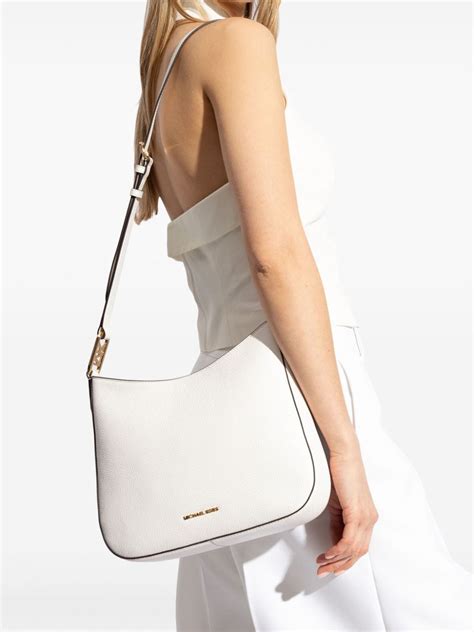 2010 michael kors side pocket leather shoulder bag|Michael Kors kensington shoulder bag.